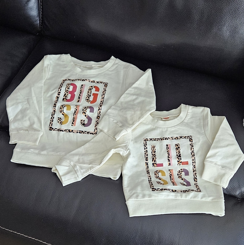 Matching Big Sis, Little Sis  Sweatshirts